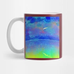 Seabird in flight Mug